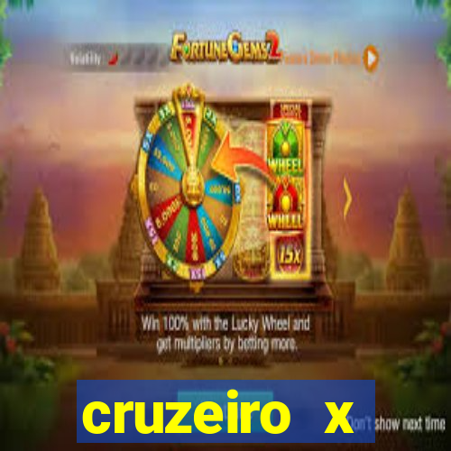cruzeiro x corinthians palpite